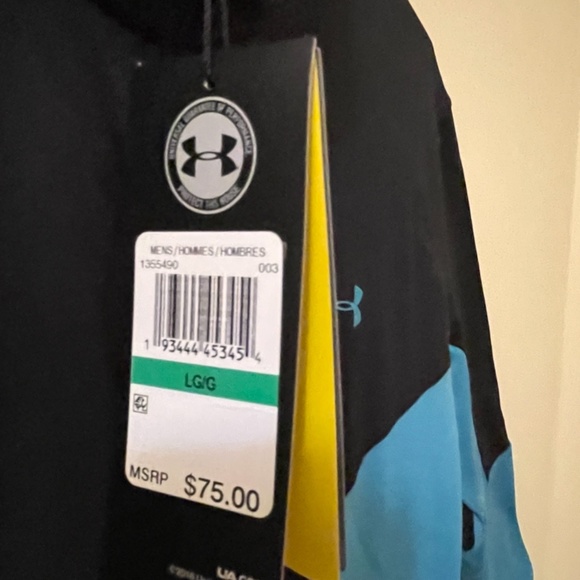 NWT! Under Armour Golf Storm Zip Neck Performance Pullover Jacket - Picture 5 of 8